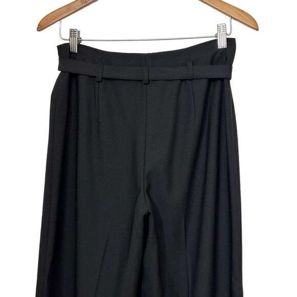St. John Collection Wide Leg Wool Trouser in Black size 6 - Picture 14 of 15